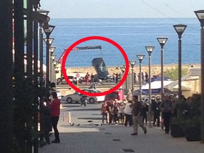 «Τρελό» Ι.Χ. στο ενετικό λιμάνι